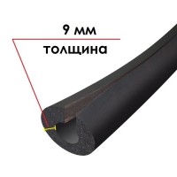 Трубка K-FLEX 09x133-1 ST IN CLAD black