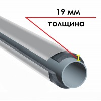 Трубка K-FLEX 19x102-1 ST IC CLAD SR